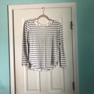 striped casual t-shirt